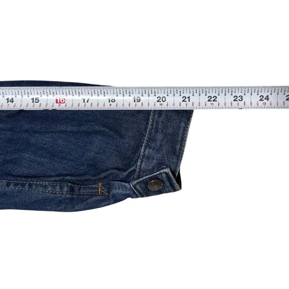 Vintage 1960s Gauchos Patches Embroidered Cars Racing Denim Jacket Youth‎ Medium